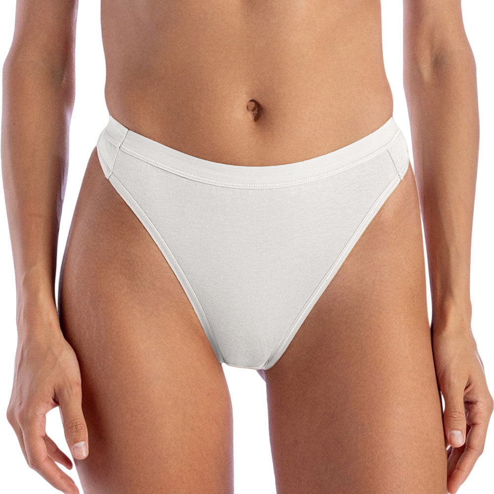 MODAL ESSENCE HIGH WAIST THONG - Elita Intimates