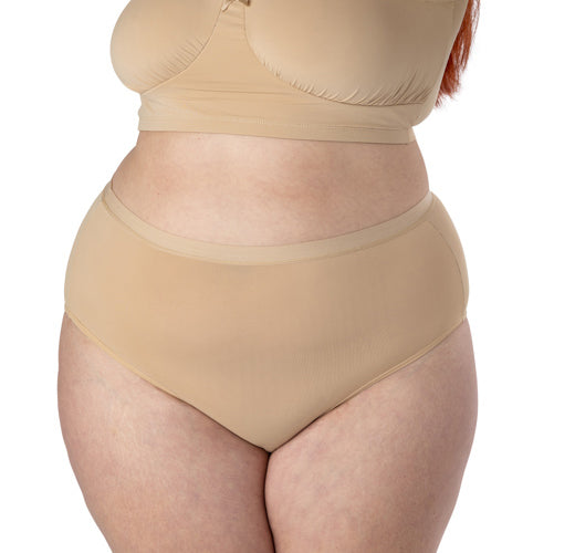 Woman's Plus Size Microfibre Full Panty - Elita Intimates