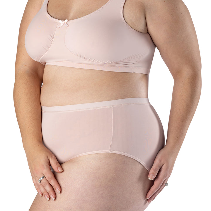 Woman's Plus Size Microfibre Full Panty - Elita Intimates