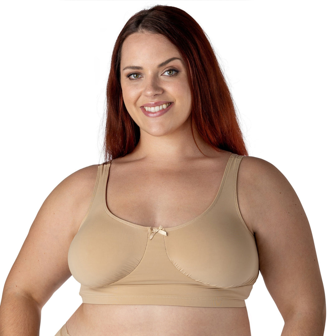 Woman's Full Figure Microfiber Soft Cup bra - Elita Intimates