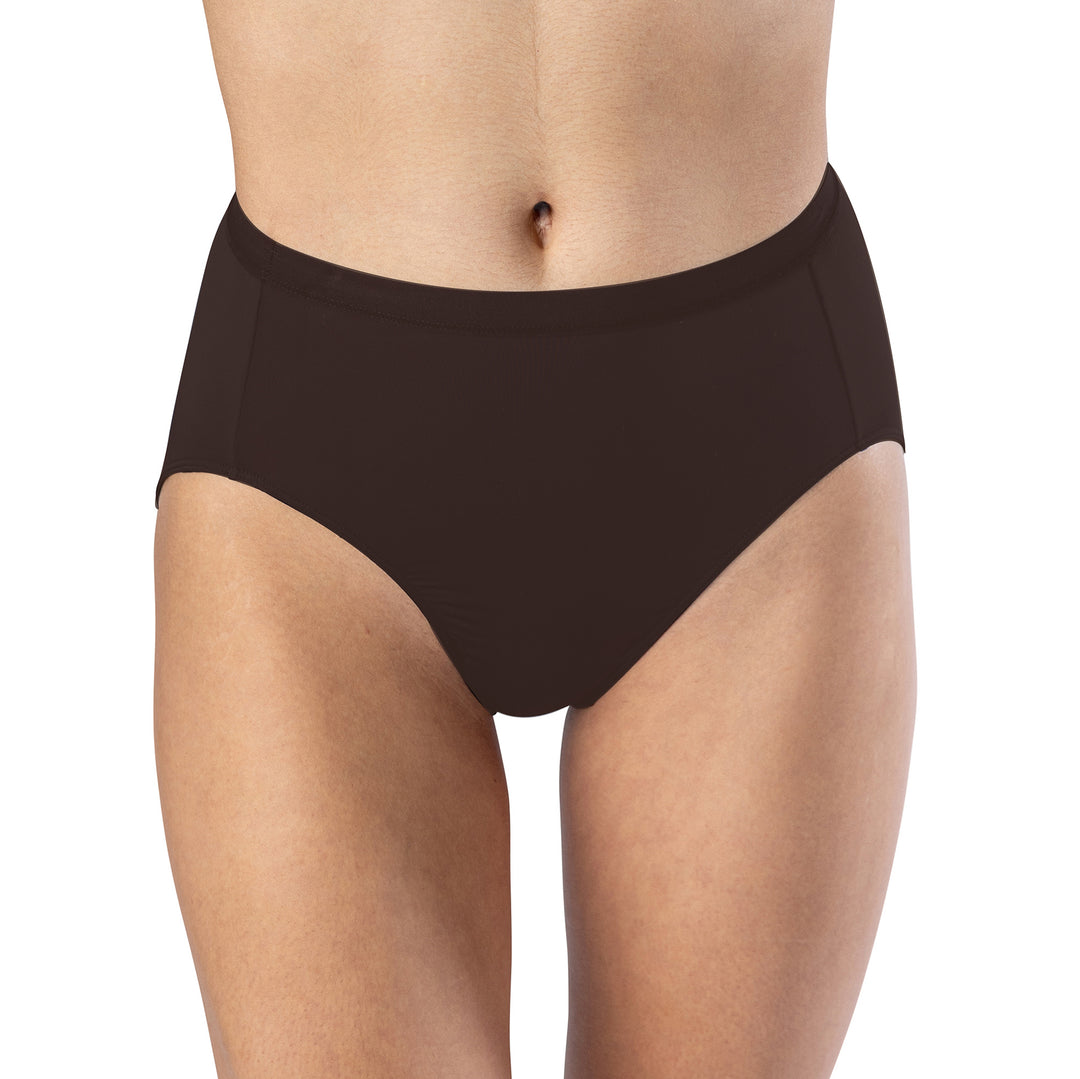 Woman's 'Silk Magic' Microfiber High Cut Panty with Full Coverage - Elita Intimates