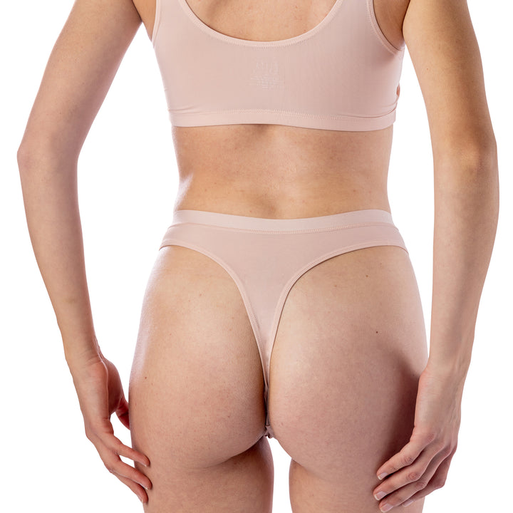 'Silk Magic' High Rise Thong - Elita Intimates