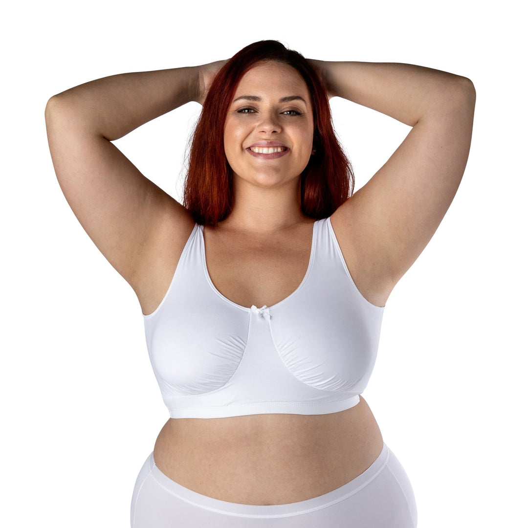 Woman's Full Figure Microfiber Soft Cup bra - Elita Intimates