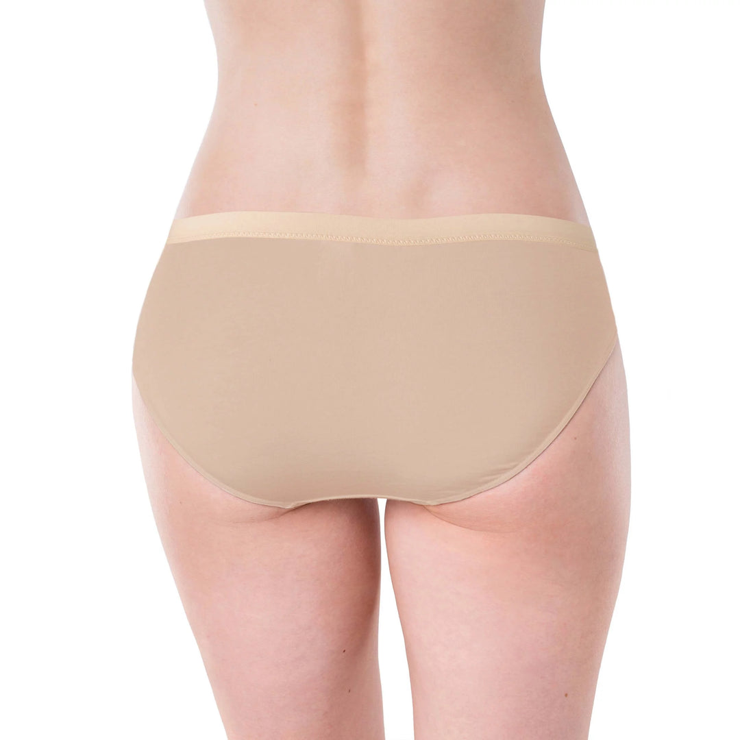 Woman's Low Rise Soft Cotton Bikini Panty - Elita Intimates