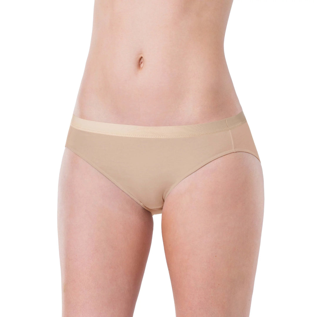 Woman's Low Rise Soft Cotton Bikini Panty - Elita Intimates