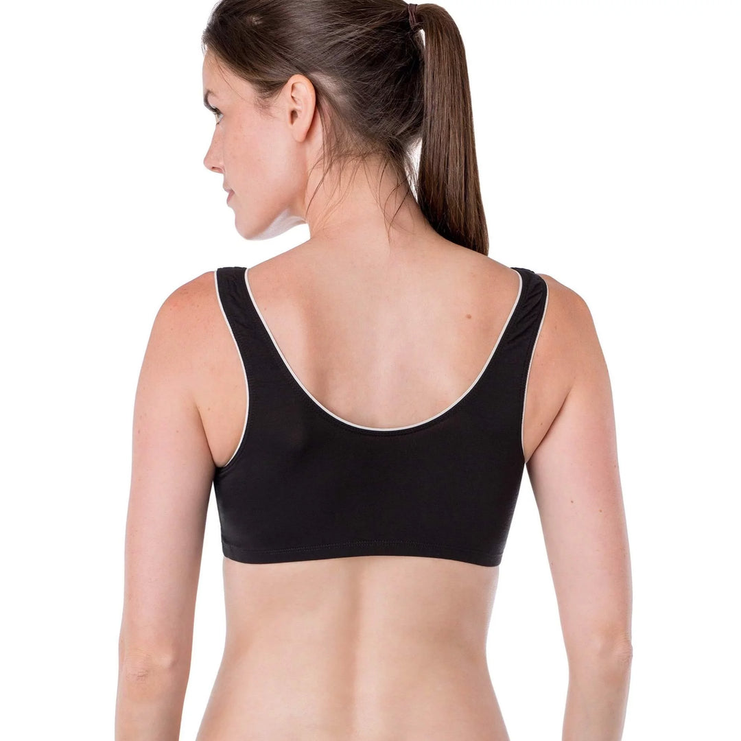 Woman's Bamboo Crossover Bra - Elita Intimates