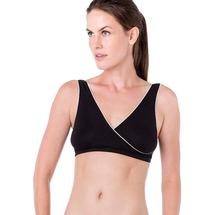 Woman's Bamboo Crossover Bra - Elita Intimates