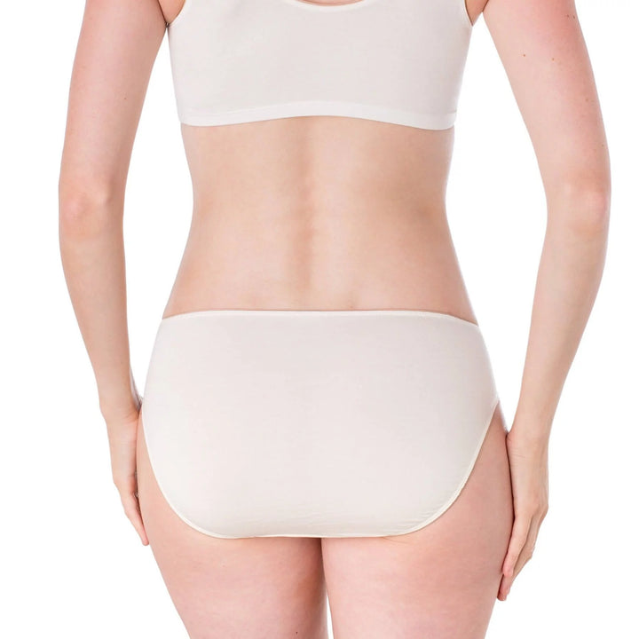 Woman's Bamboo Panty- High Rise Leg with Low Cut Waist - Elita Intimates