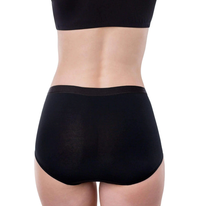 Woman's Soft Cotton Panty - Full Classic Cut Brief - Elita Intimates