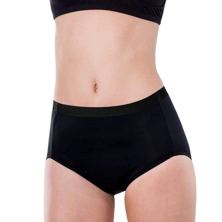 Woman's Soft Cotton Panty - Full Classic Cut Brief - Elita Intimates