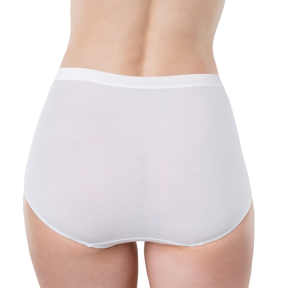 Woman's Full Cut Soft Cotton Brief - Elita Intimates