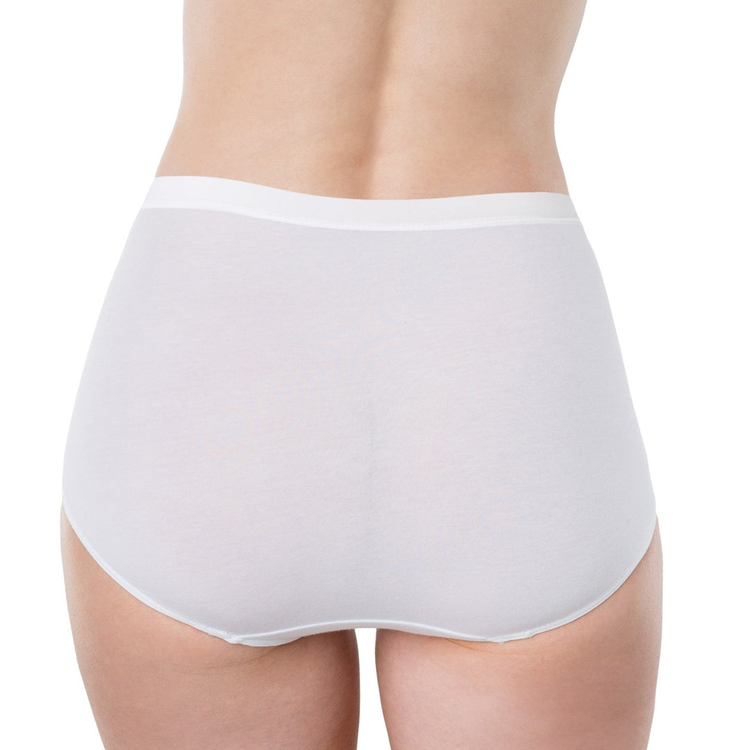 Woman's Full Cut Soft Cotton Brief - Elita Intimates