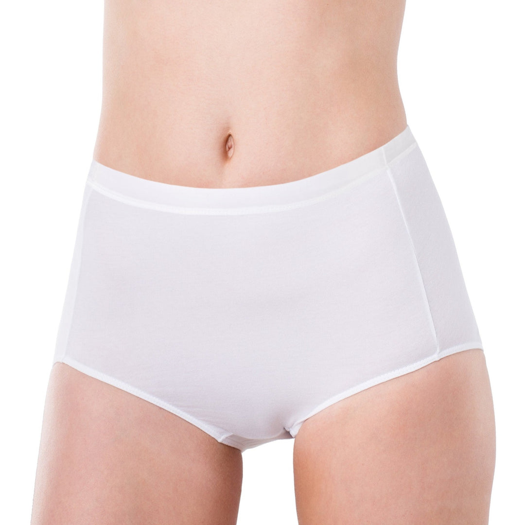 Woman's Full Cut Soft Cotton Brief - Elita Intimates