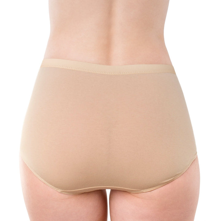Woman's Full Cut Soft Cotton Brief - Elita Intimates