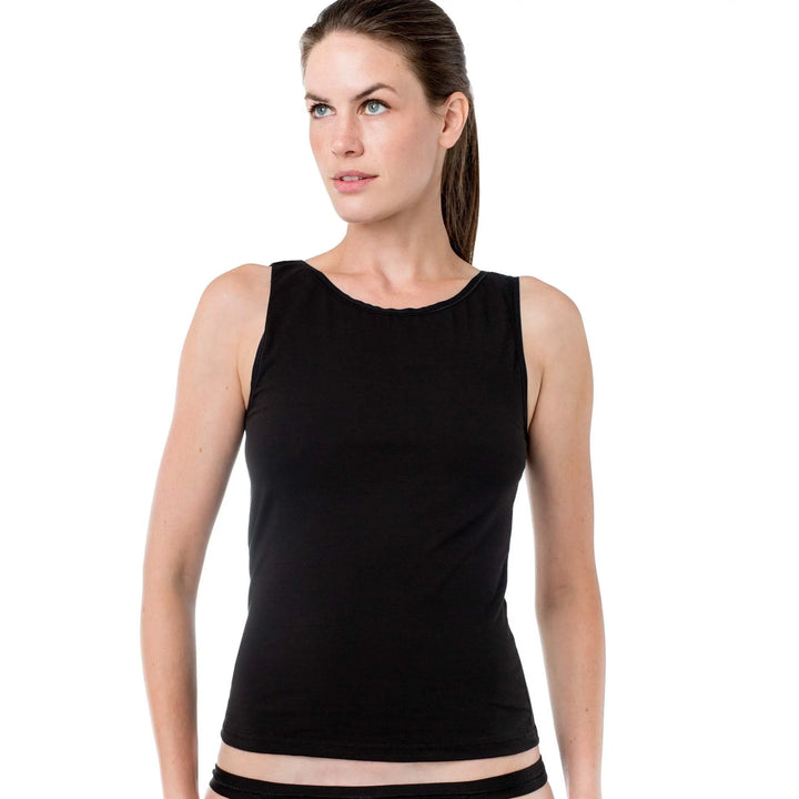 Woman's Camisole with High Neckline - Elita Intimates