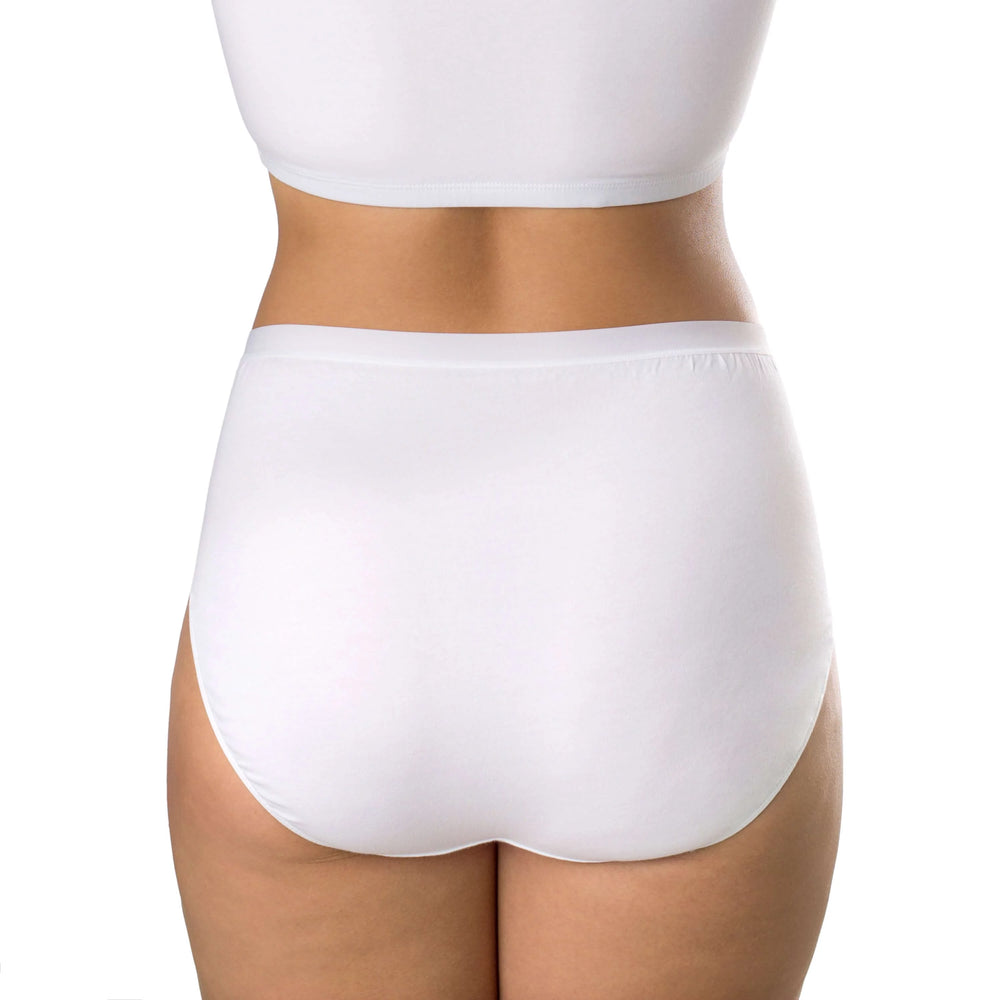 Woman's Plus Size High Cut Cotton Panty - Elita Intimates