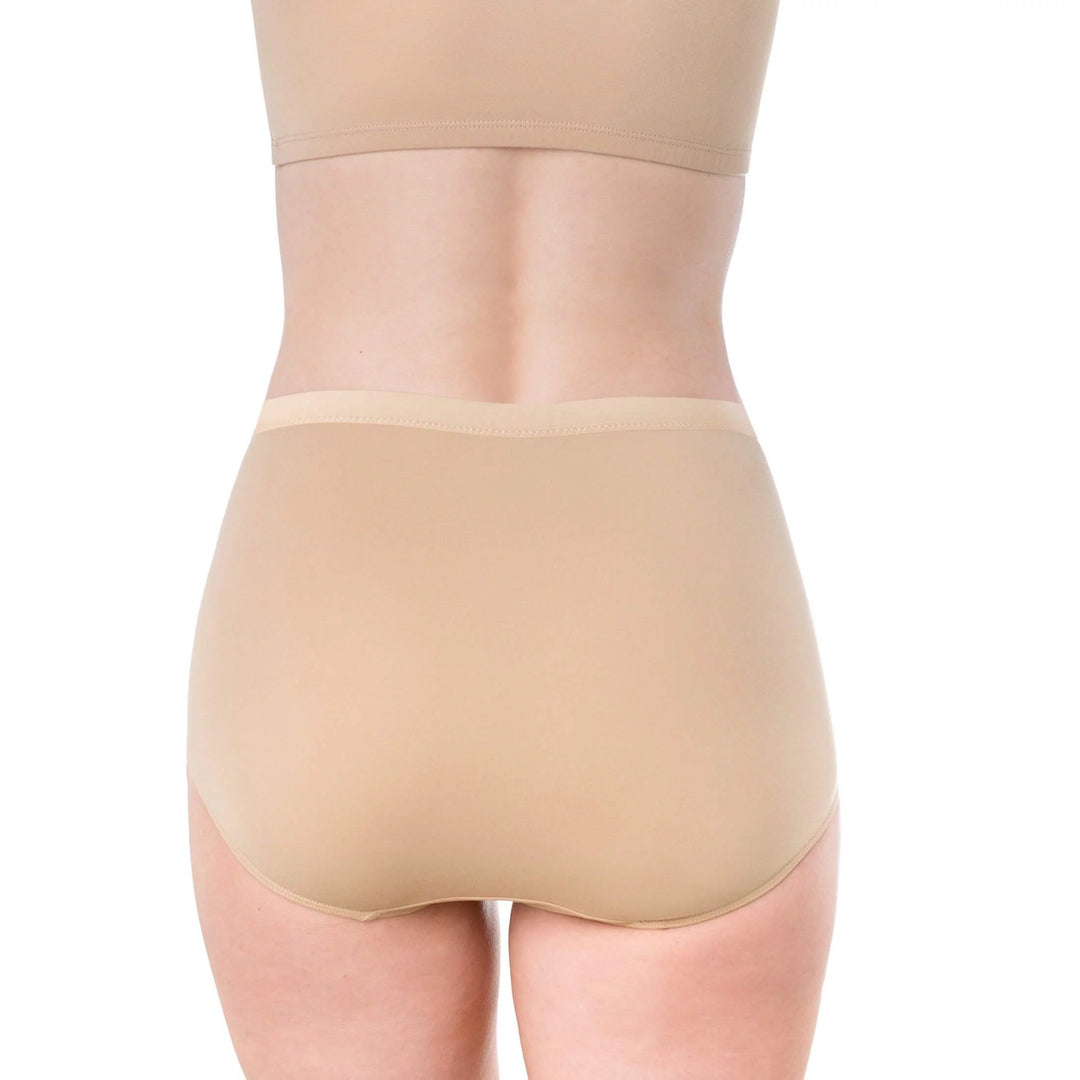 Woman's 'Silk Magic' Microfiber Full High Cut Panty - Elita Intimates