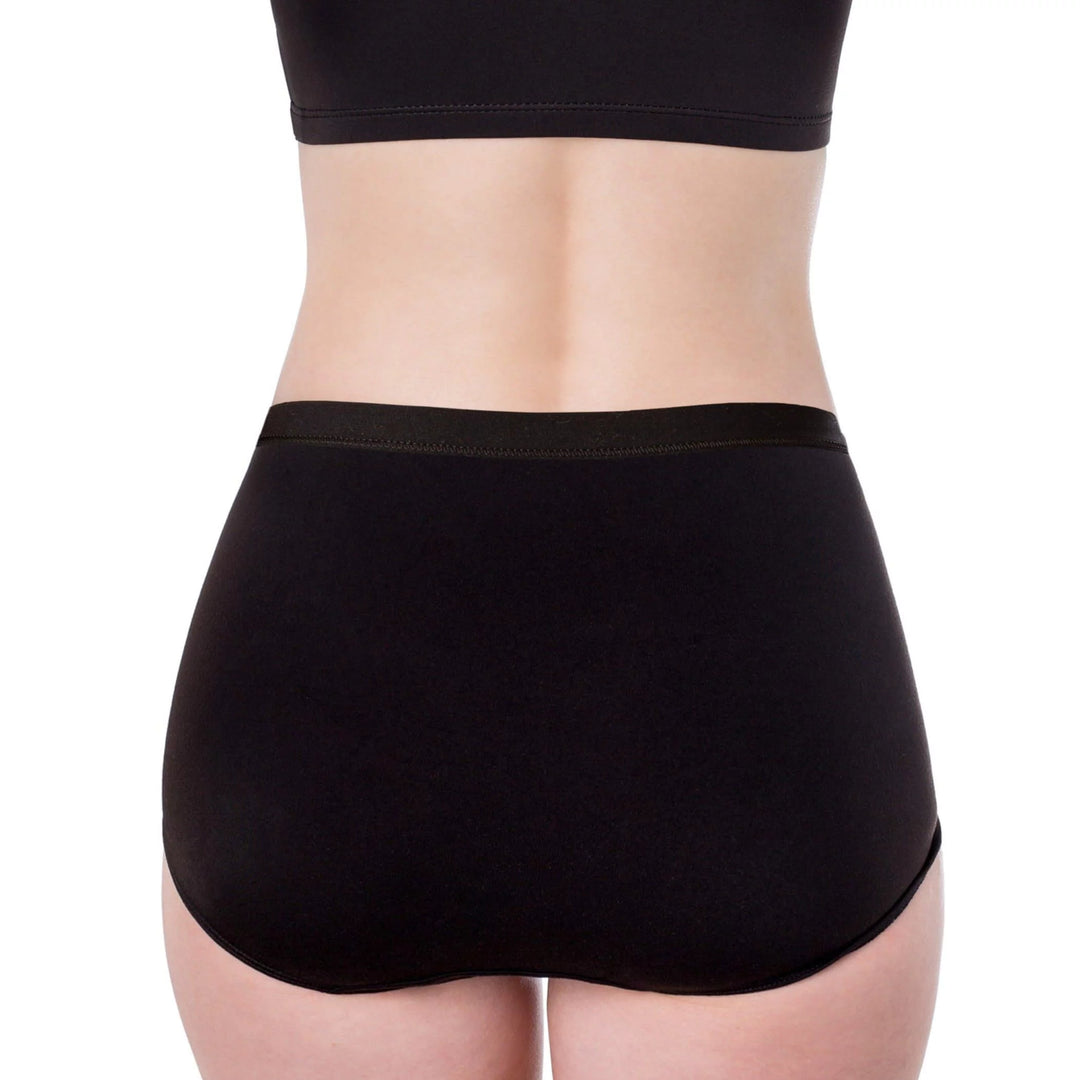 Woman's 'Silk Magic' Microfiber Full High Cut Panty - Elita Intimates