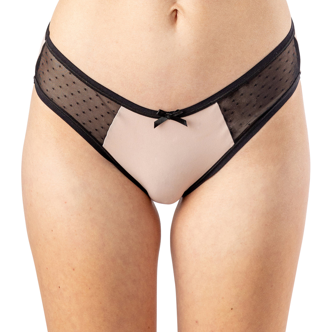 Elita Silk Magic + Mesh Bikini Panty