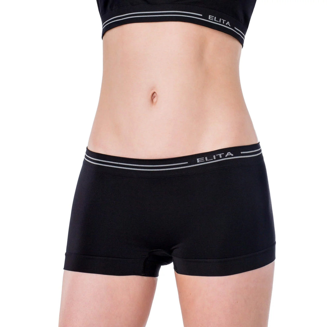 Woman's Low Rise Seamless Boy Short - Elita Intimates