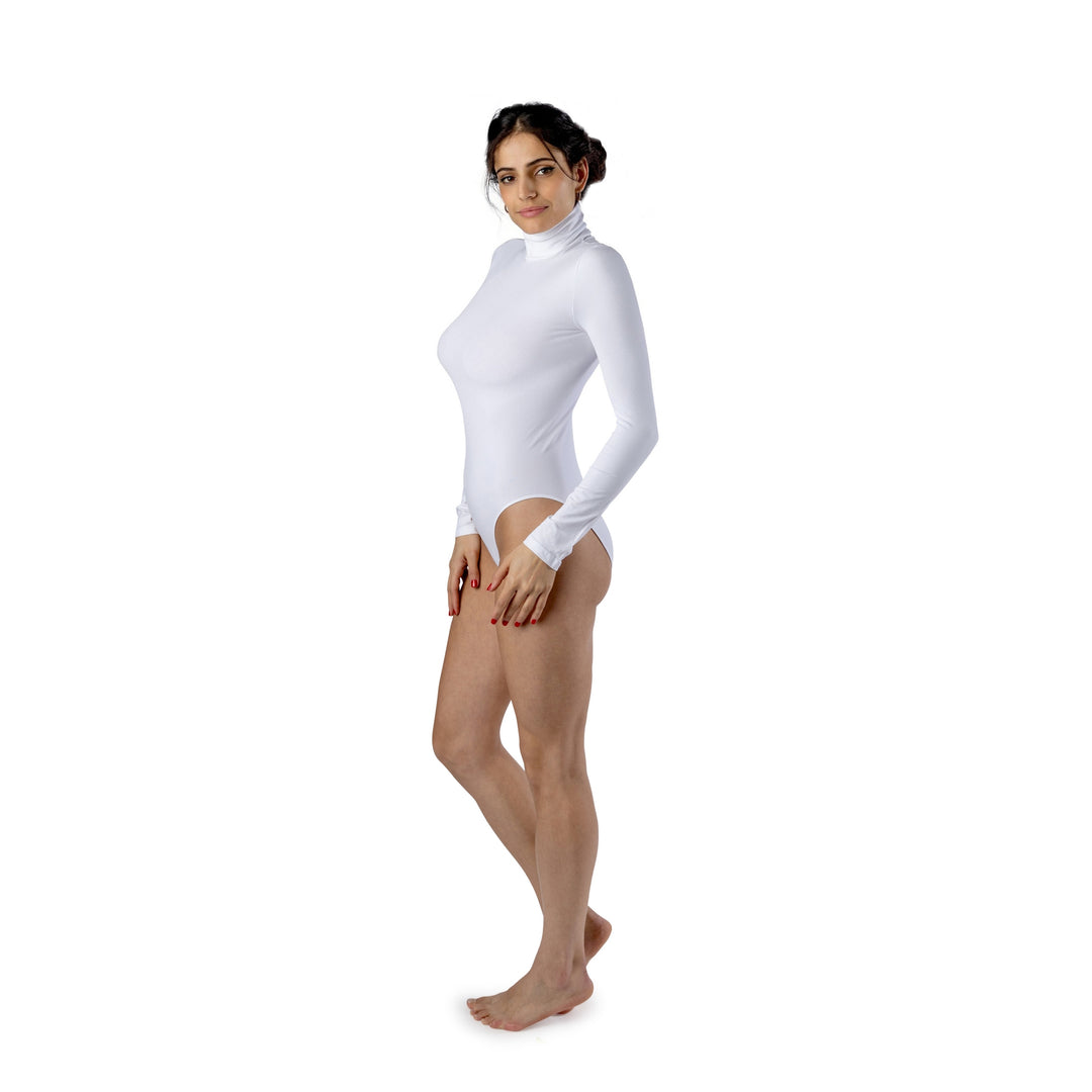 Woman's Seamless Turtleneck Bodysuit - Elita Intimates