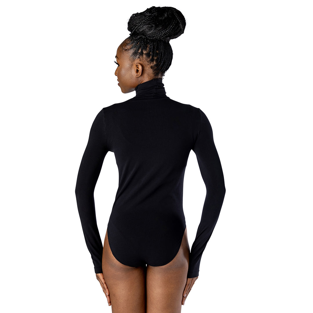 Woman's Seamless Turtleneck Bodysuit - Elita Intimates