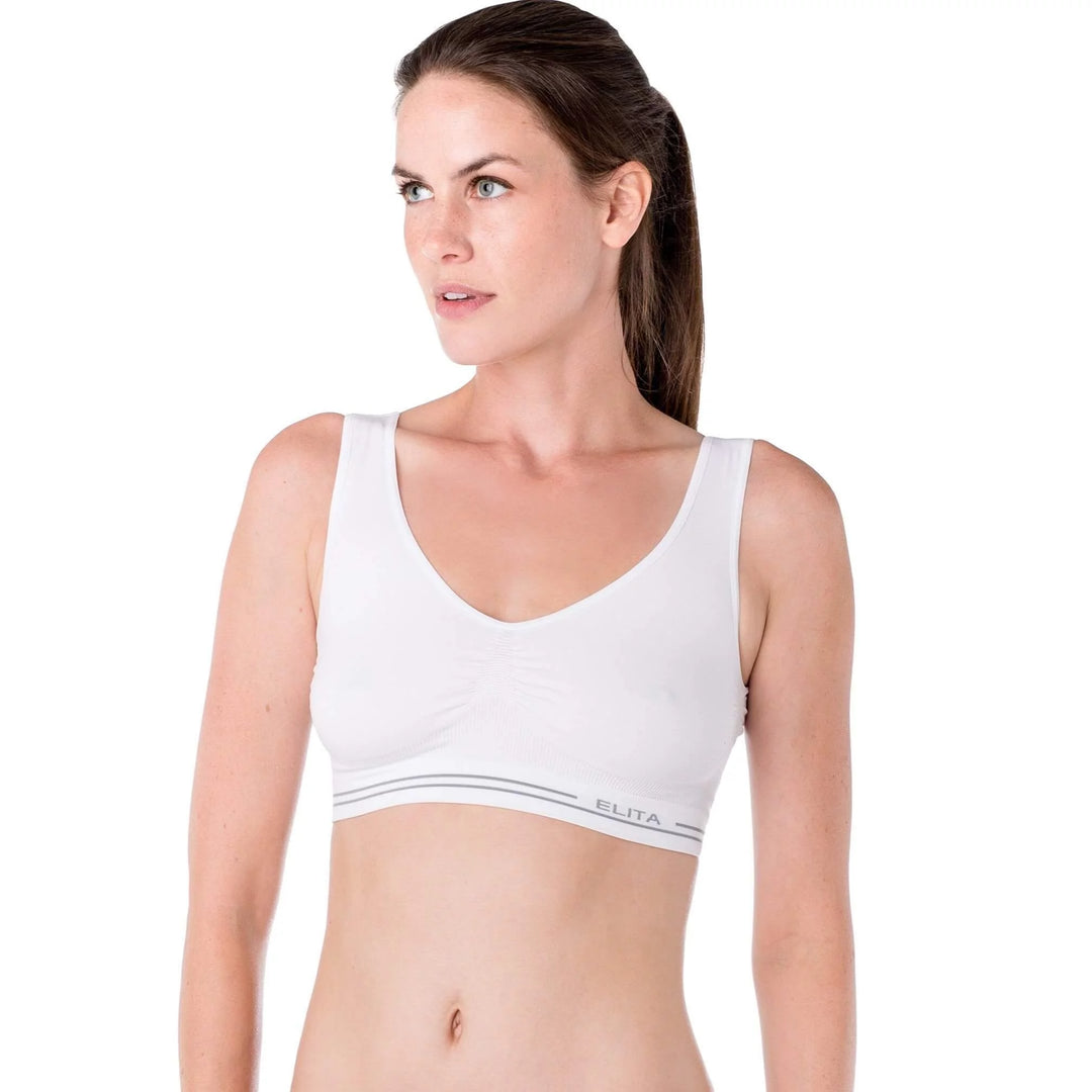 Woman's Seamless Molded Cup Bralette - Elita Intimates